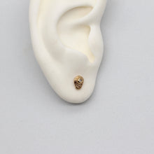 Load image into Gallery viewer, Tamara Gomez Oddity sculptural stud earrings in yellow gold