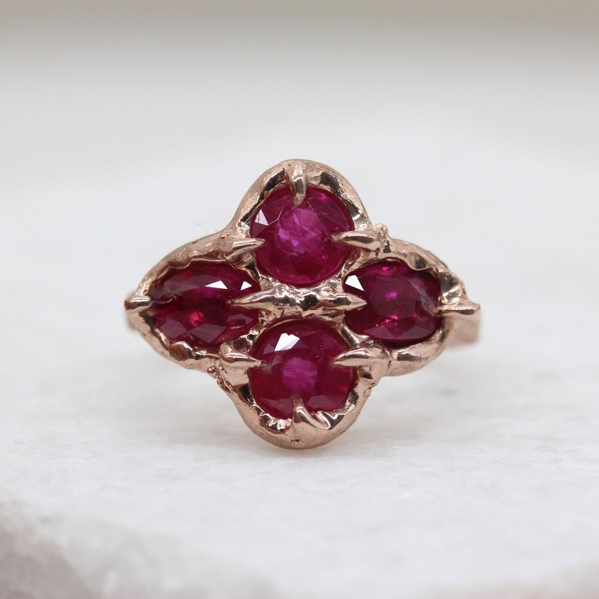 A Bespoke 40th Anniversary Ruby Ring – A Story of Love & Legacy ...