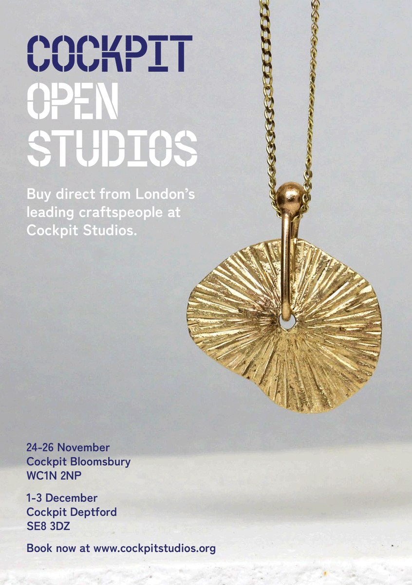 Cockpit Open Studios - Winter 2023 Bloomsbury 23rd - 26th November 202 ...