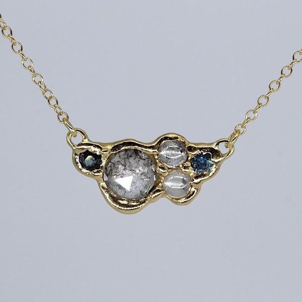 Bespoke Molten-Style Pendant for a 50th Birthday