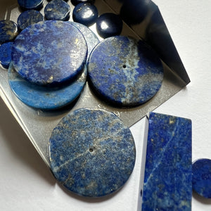 Gemstone De stash Sale - Lapis Lazuli mix by Tamara Gomez