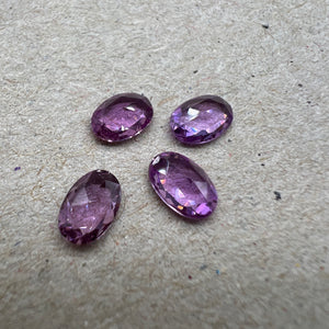 Gemstone De stash Sale - Rose cut pink sapphires by Tamara Gomez