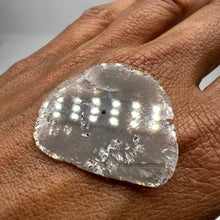 Load image into Gallery viewer, Gemstone De stash Sale - Large drilled diamond slice by Tamara Gomez