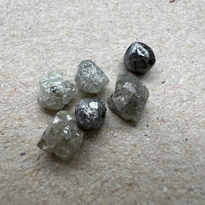 Gemstone De stash Sale - Rough diamond mix by Tamara Gomez