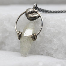 Load image into Gallery viewer, 3.2ct sapphire crystal pendant necklace