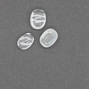 Gemstone De stash Sale - Oval white sapphire gemstones by Tamara Gomez