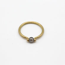 Load image into Gallery viewer, Abacus ring in yellow gold with diamond - Sale