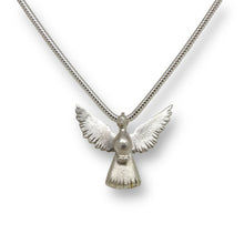 Load image into Gallery viewer, Tamara Gomez dove pendant in sterling silver