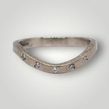 Load image into Gallery viewer, Tamara Gomez His and hers wedding bands in white gold 2
