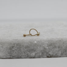 Load image into Gallery viewer, Tamara Gomez TGE59 9ct Yellow Gold Double Teardrop Stud 3
