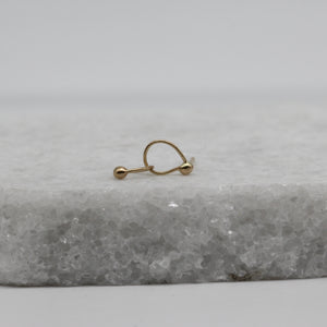 Tamara Gomez TGE59 9ct Yellow Gold Double Teardrop Stud 3