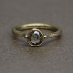 Tamara Gomez TGRDR62 Signature Rough Diamond Ring in 18ct Yellow Gold 2