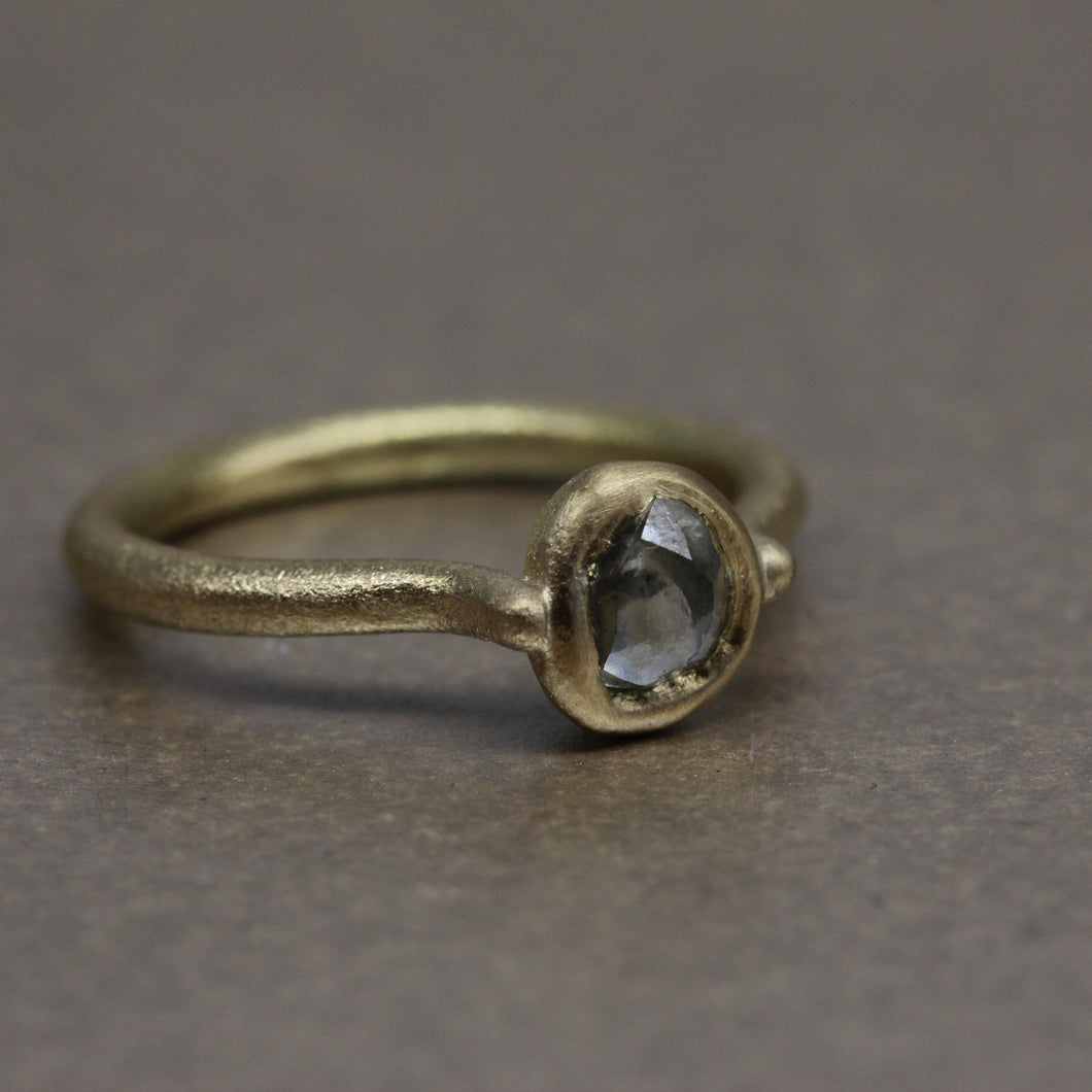 Tamara Gomez TGRDR62 Signature Rough Diamond Ring in 18ct Yellow Gold 2