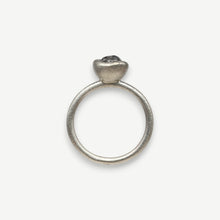 Load image into Gallery viewer, Rough Diamond Bud Ring in sterling silver featuring a 1.36 carat natural rough diamond by Tamara Gomez.