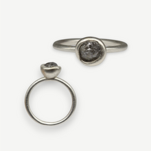 Load image into Gallery viewer, Rough Diamond Bud Ring in Sterling Silver, 1.36ct