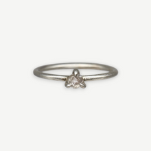 Load image into Gallery viewer, Rough Diamond Solitaire Ring in Sterling Silver, 0.5ct