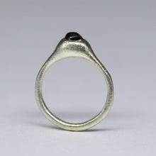 Load image into Gallery viewer, Bespoke Rough Diamond Engagement Ring in 9ct White Gold