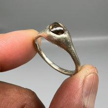 Load image into Gallery viewer, Bespoke Rough Diamond Engagement Ring in 9ct White Gold