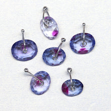 Load image into Gallery viewer, Set of purple sapphire necklaces by Tamara Gomez