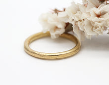 Load image into Gallery viewer, 18ct yellow gold wedding ring 2mm wide by Tamara Gomez